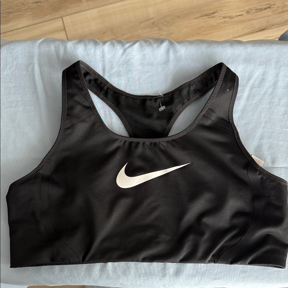 Nike Women's Black Racerback Sports Bra